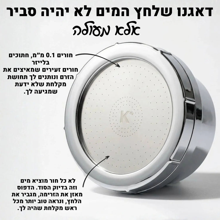 ראש מקלחת מסנן Koncherto® koncherto